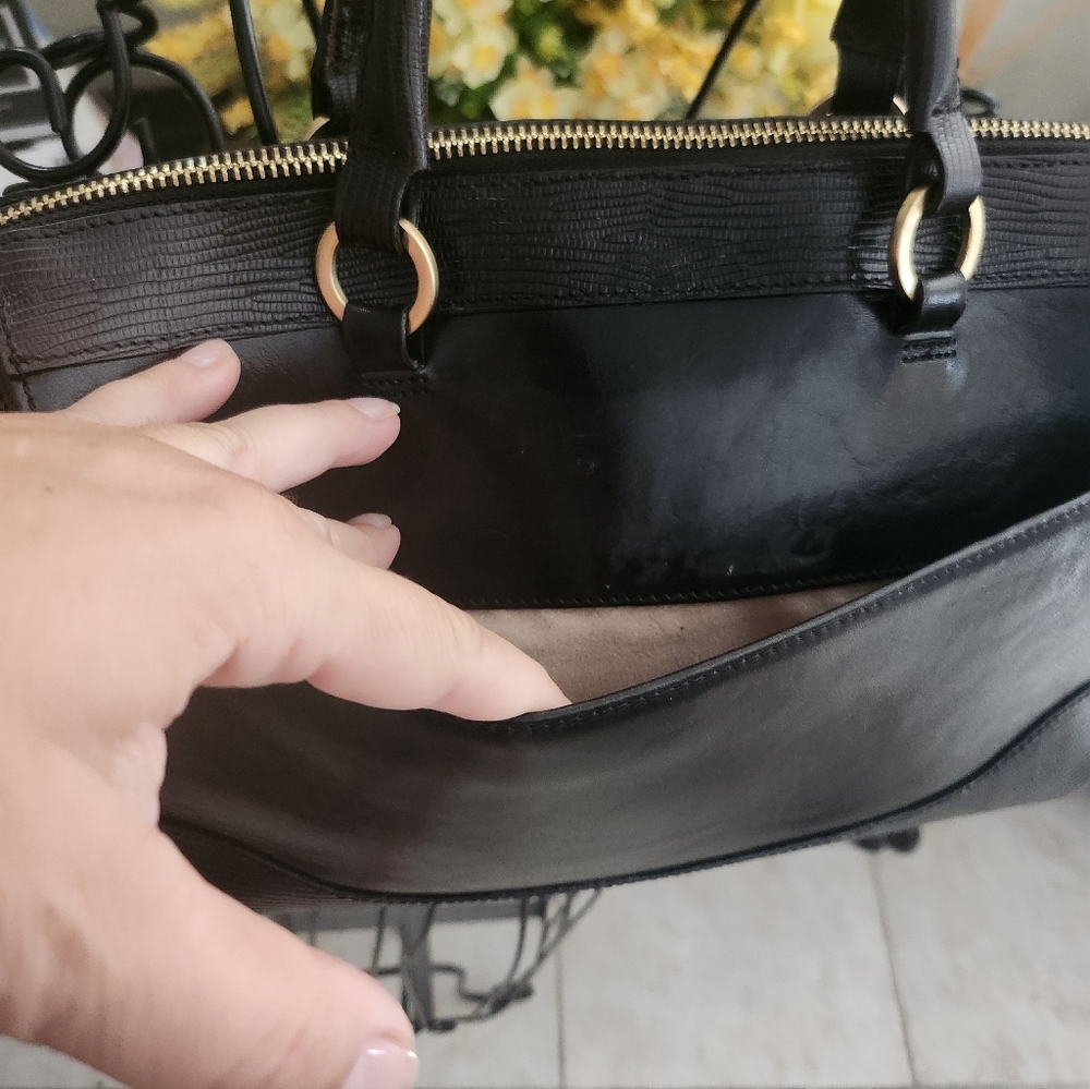 Brahmin Tuscan Collection Leather Satchel - Picture 5 of 8